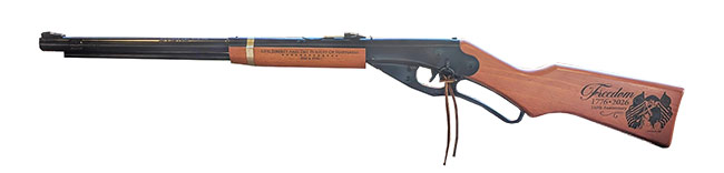 Freedom Gun &mdash; 250th Anniversary Daisy Red Ryder BB Gun, laser engraved, exclusively from the Daisy Airgun Museum